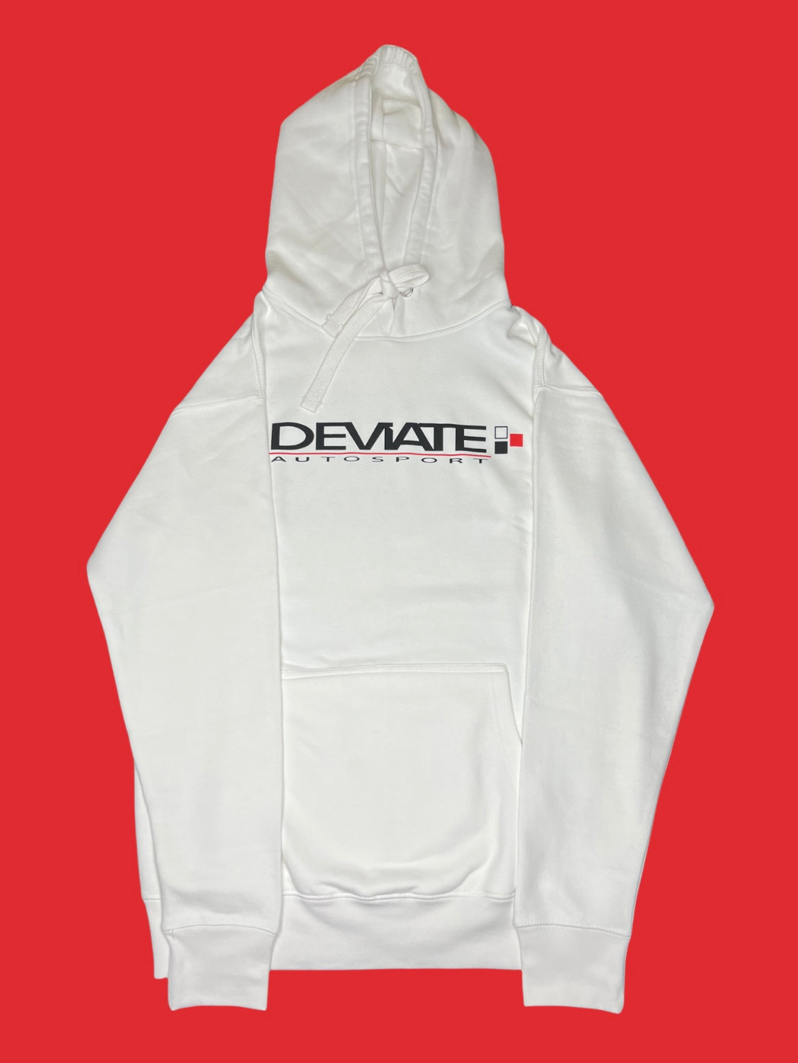 White Logo Hoodie